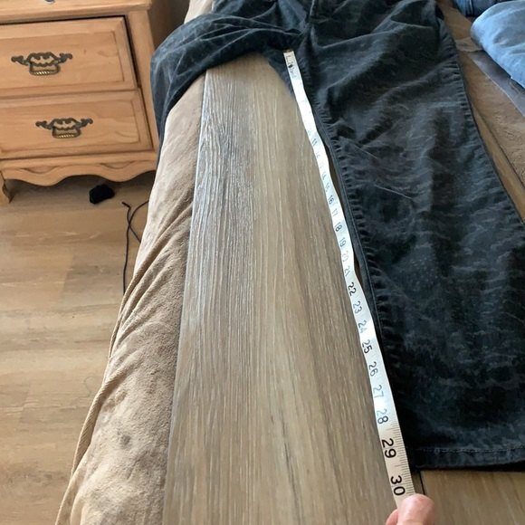 NYDJ Skinny Animal Print Lift Tuck Technology Charcoal Gray Black Size 10 - Picture 13 of 13